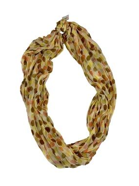 Target Yellow Multi Polka Dot Infinity Scarf